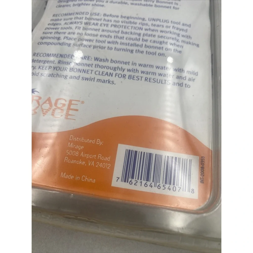 Mirage Premium Terry Bonnets, 2 Super Soft 7